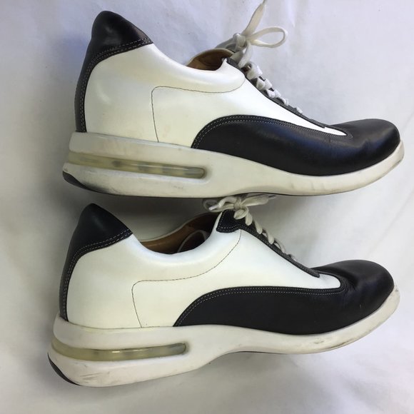 Cole Haan Men Leather White Black Shoes 14M - Picture 11 of 11